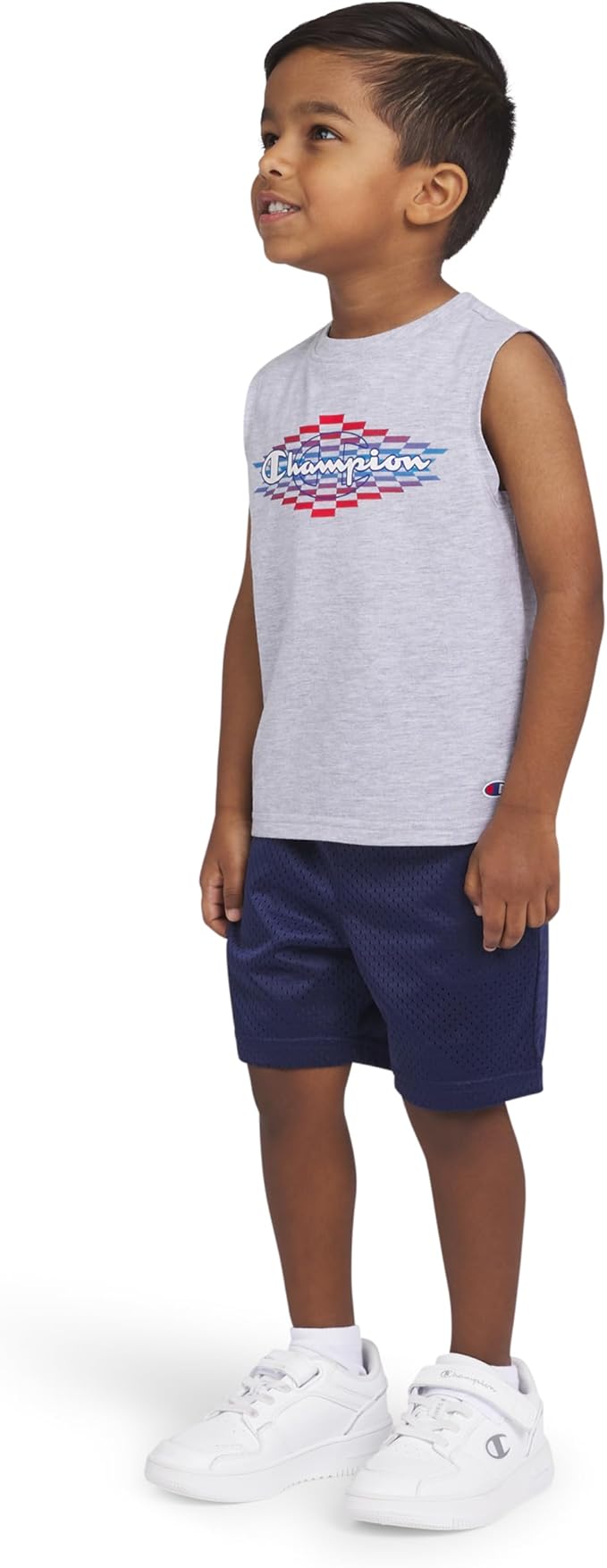 Champion Boys Shorts Sets 2 Piece Tee Shirt and Athletic Shorts for Kids - Image 2