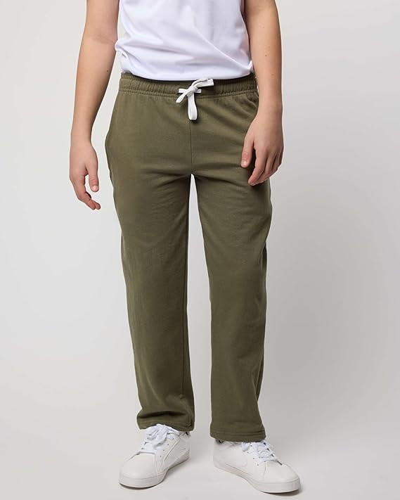 PURE CHAMP 3Pk Boys Sweatpants Fleece Athletic Workout Kids Clothes Boys Joggers with Zipper Pocket and Drawstring Size 4-20 - Image 6