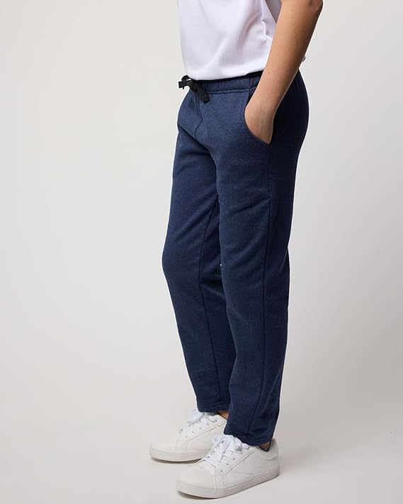 PURE CHAMP 3Pk Boys Sweatpants Fleece Athletic Workout Kids Clothes Boys Joggers with Zipper Pocket and Drawstring Size 4-20 - Image 3